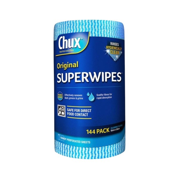 114 Chux Original Superwipes 144 Pack - Image 1