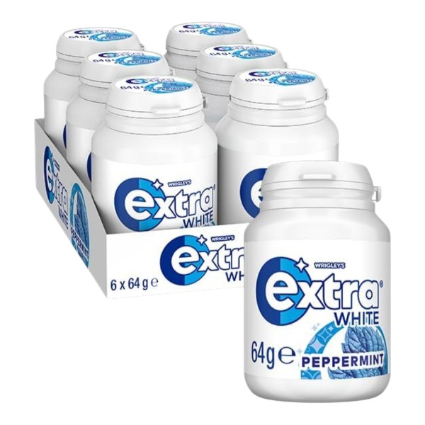 74 Wrigley's Extra White Peppermint Sugarfree - Image 1