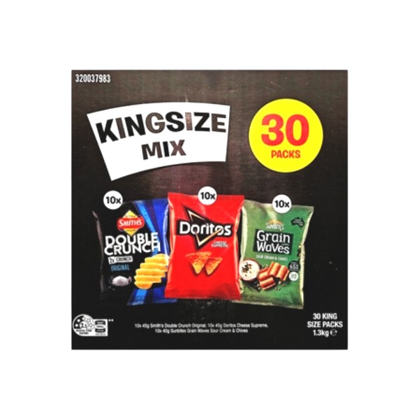 82 King Size Mix Variety Chips - Image 1