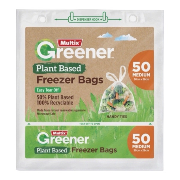 58 Plant Based Freezer Bags - Image 1