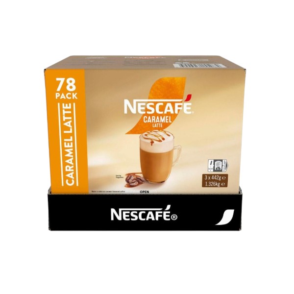 product-54 Nescafe Caramel Latte 78 Pack - Image 1