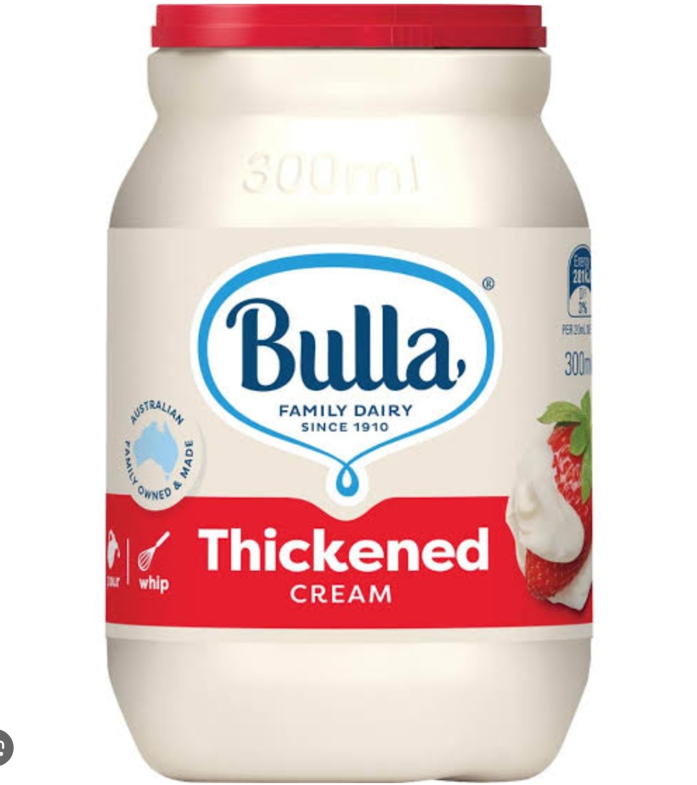 Bulla thickened cream 300ml Bulla thickened cream 300ml - Image 1