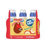 Apple Juice pop tops 6x250ml pack